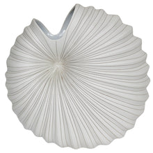 Load image into Gallery viewer, Large Sculptural Fan Vase | Hand-Finished Ceramic Statement Object