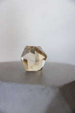 Load image into Gallery viewer, Vintage Crystal Icosagon Paperweight