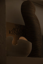 Load image into Gallery viewer, White Organic Plaster Sculpture Vases (set of 3)