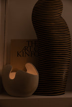 Load image into Gallery viewer, White Organic Plaster Sculpture Vases (set of 3)