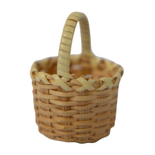 Load image into Gallery viewer, Miniature Woven Basket with Handle
