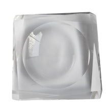 Load image into Gallery viewer, Mid Century Modern Italian Geometric Faceted Lucite Dish
