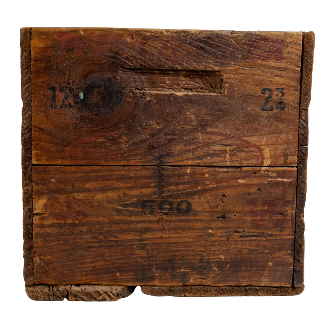 Vintage Winchester Wooden Ammunition Crate