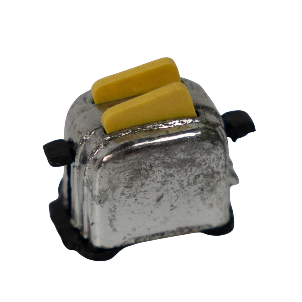 Vintage Miniature Toaster with Toast