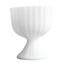 Load image into Gallery viewer, Milk Glass Pedestal Vessel
