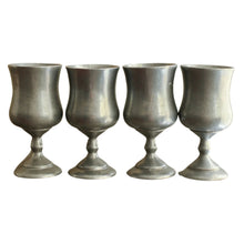 Load image into Gallery viewer, Pewter Goblers (Set of 4)
