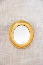 Load image into Gallery viewer, Small Antique Gold Mirror- Handmade in Italy
