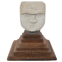 Load image into Gallery viewer, Carved Stone Ceremonial Head
