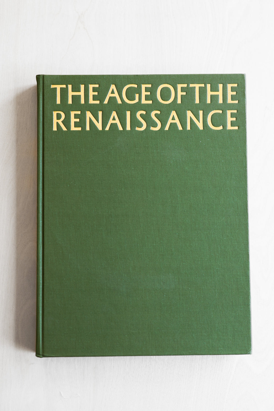 The Age of Renaissance Coffee Table Book