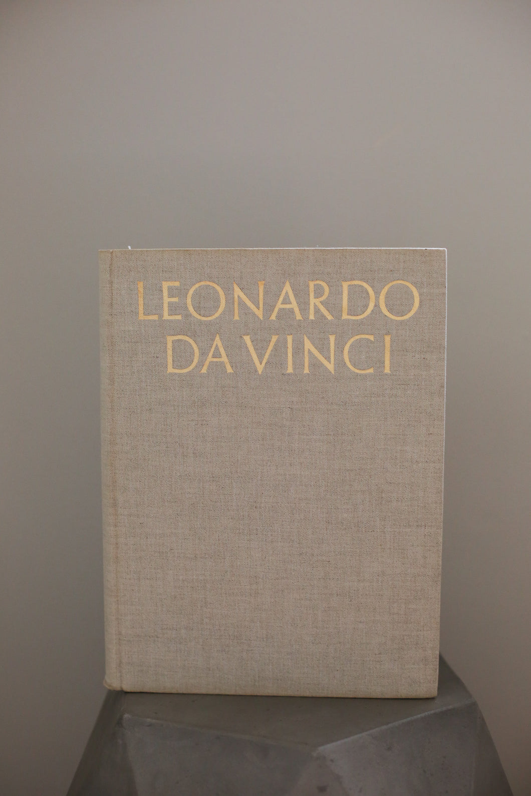 Extra Large Leonardo Davinci Coffee Table Book