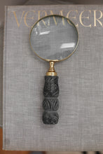 Load image into Gallery viewer, Vintage Tribal Carved Magnifying Glass
