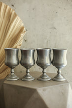 Load image into Gallery viewer, Pewter Goblers (Set of 4)
