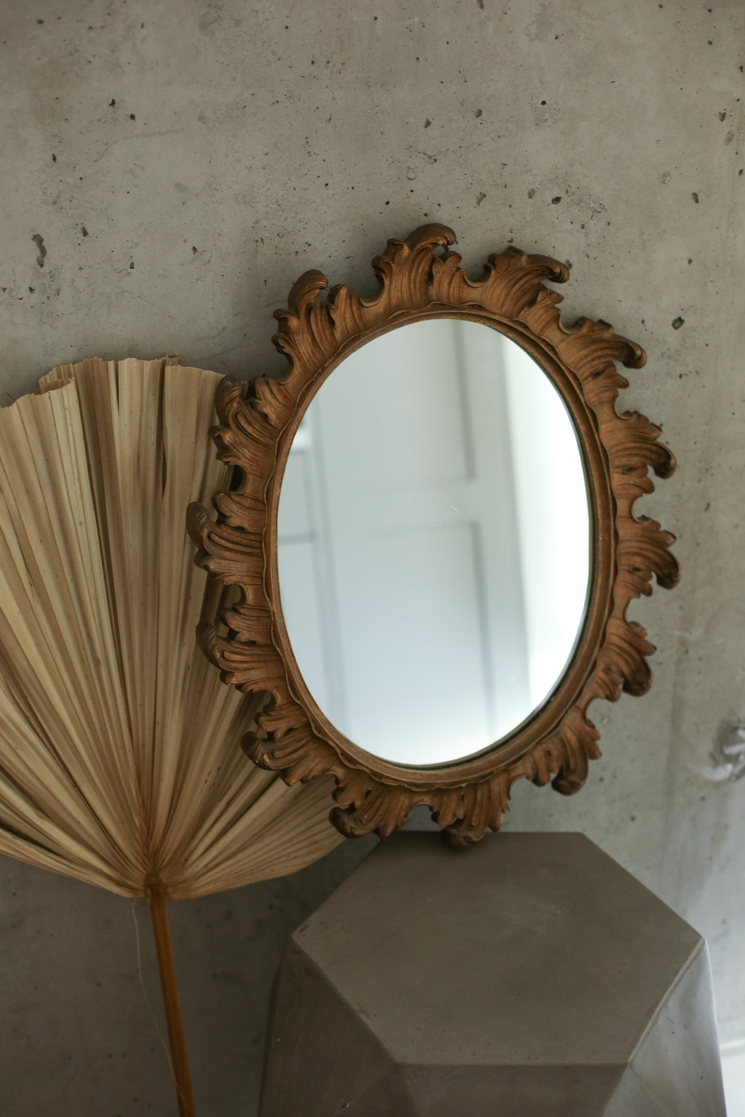Antique French Gold Mirror