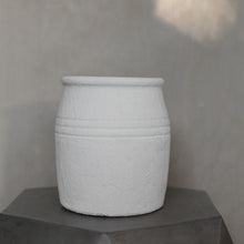 Load image into Gallery viewer, White Plaster Planter
